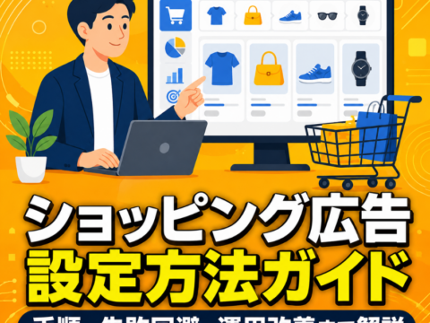 ショッピング広告 設定方法ガイド｜手順・失敗回避・運用改善まで解説