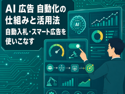 AI 広告 自動化の仕組みと活用法｜自動入札・スマート広告を使いこなす