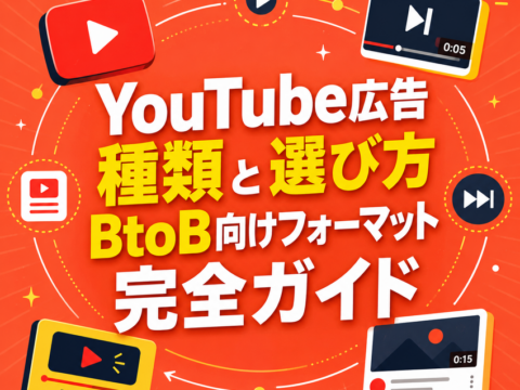 YouTube広告 種類と選び方｜BtoB向けフォーマット完全ガイド