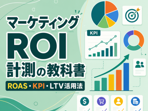 マーケティング ROI 計測の教科書｜ROAS・KPI・LTV活用法