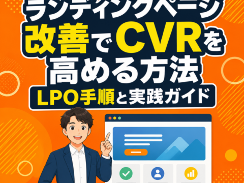 ランディングページ 改善でCVRを高める方法｜LPO手順と実践ガイド