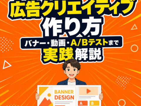 広告クリエイティブ 作り方｜バナー・動画・A/Bテストまで実践解説
