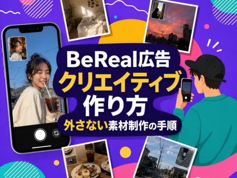 BeReal広告 クリエイティブ 作り方｜外さない素材制作の手順